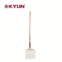 New Design Long Wooden Handle Garden Farm Digging Pitchfork